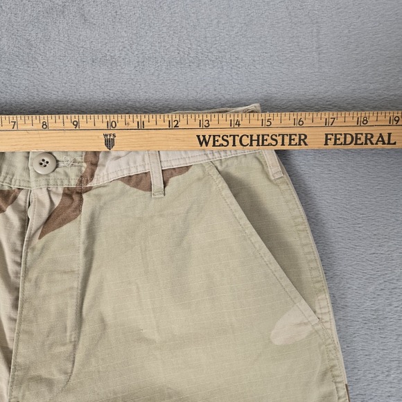 US Military Desert Camouflage Cargo Pants Mens Small Short Combat Trousers - Picture 6 of 10